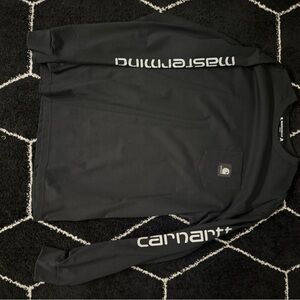 Carhartt/Mastermind Black Graphic Long Sleeve Tee